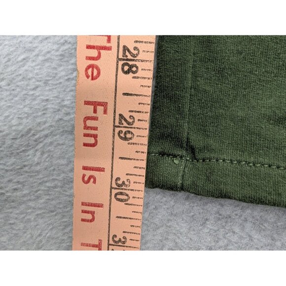 Quacker Factory Jeans Womens 10 Olive DreamJeannes Stretch Rhinestone Heart - Picture 8 of 14